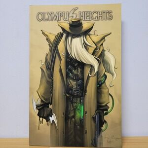 Olympus Heights Paperback Kevin Munroe Comic Book Novel 2005 Preowned